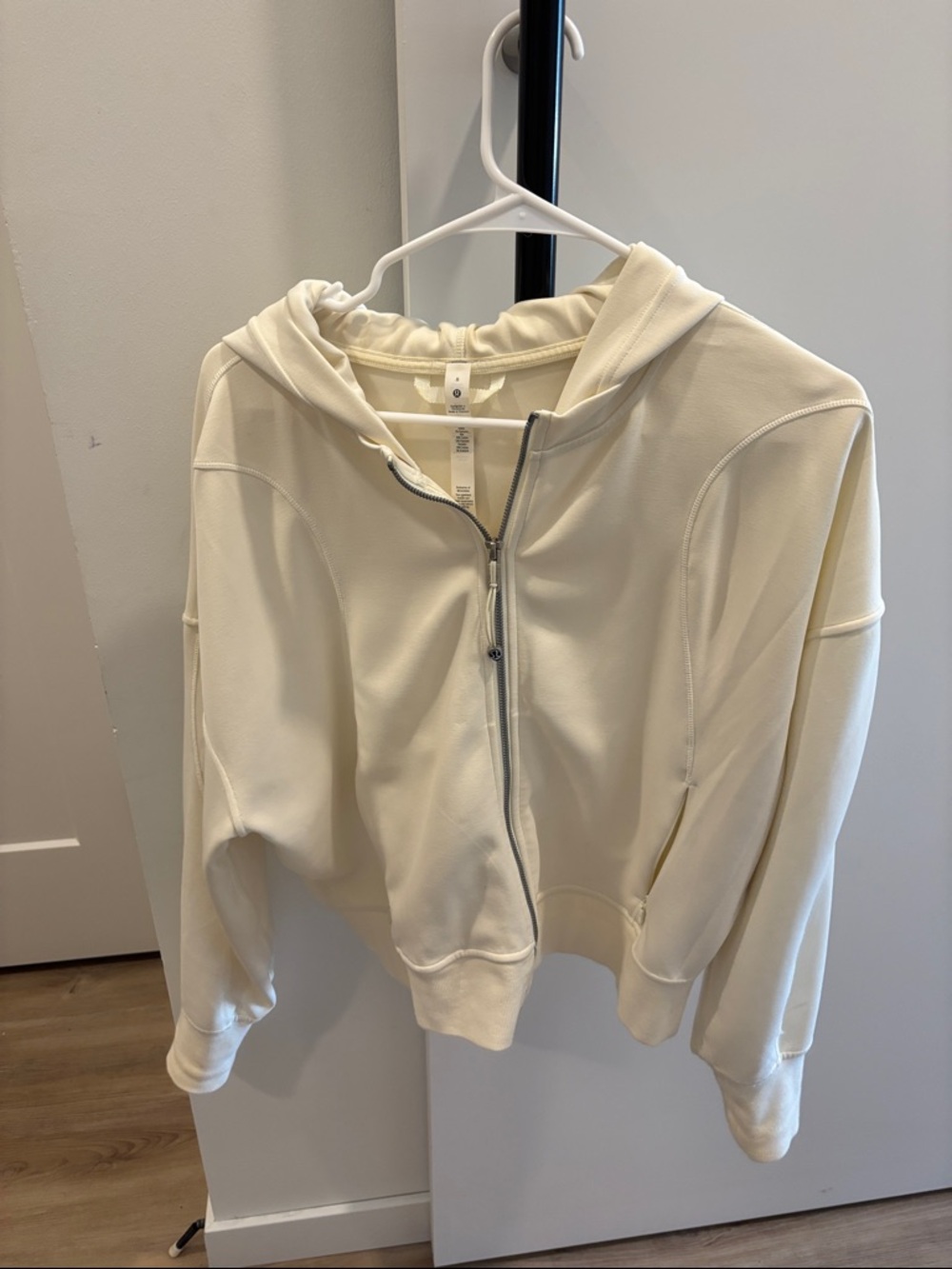 lululemon athletica Cream Full-Zip Hoodie